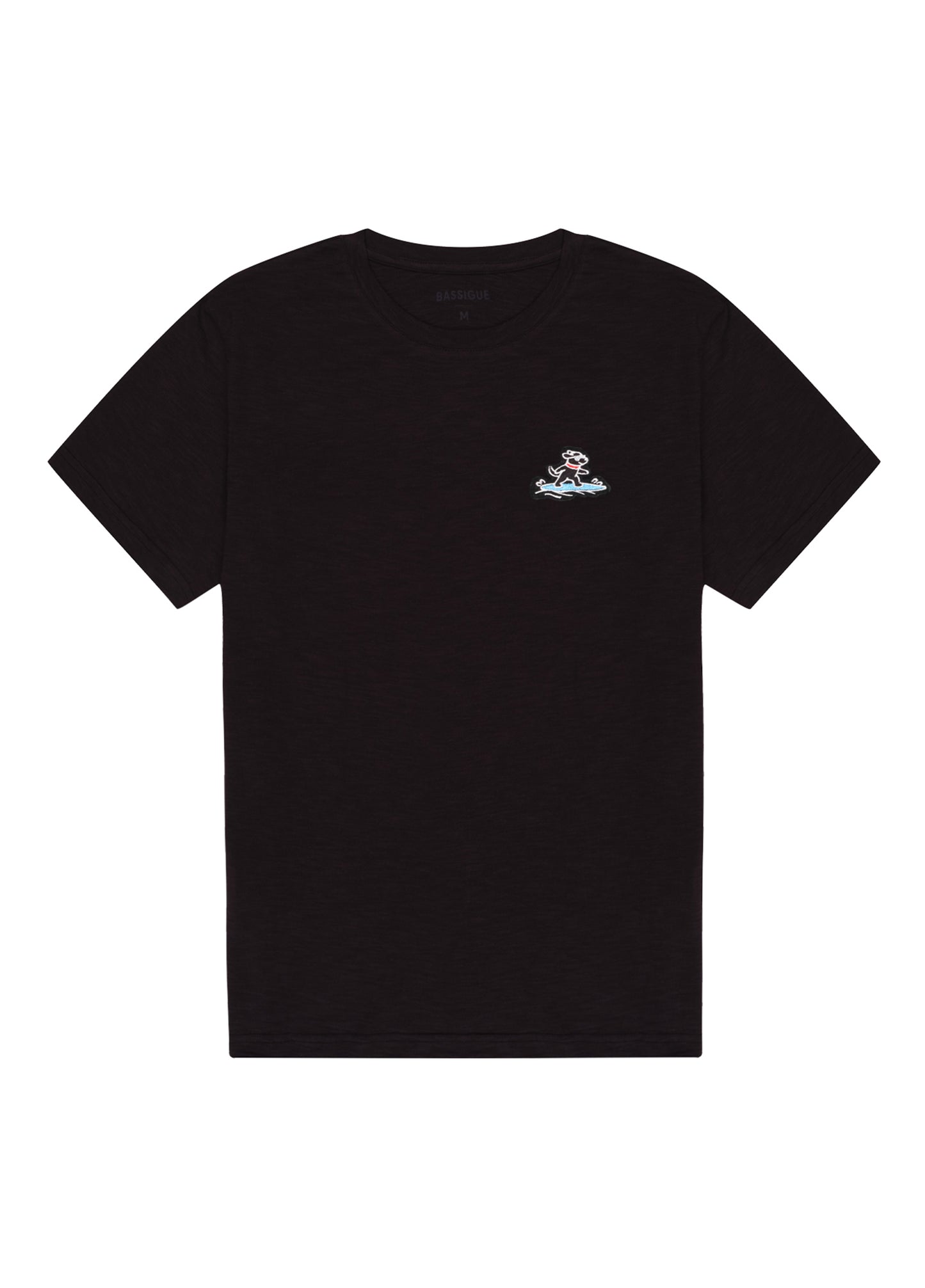 Siyah Surf Dog T-Shirt