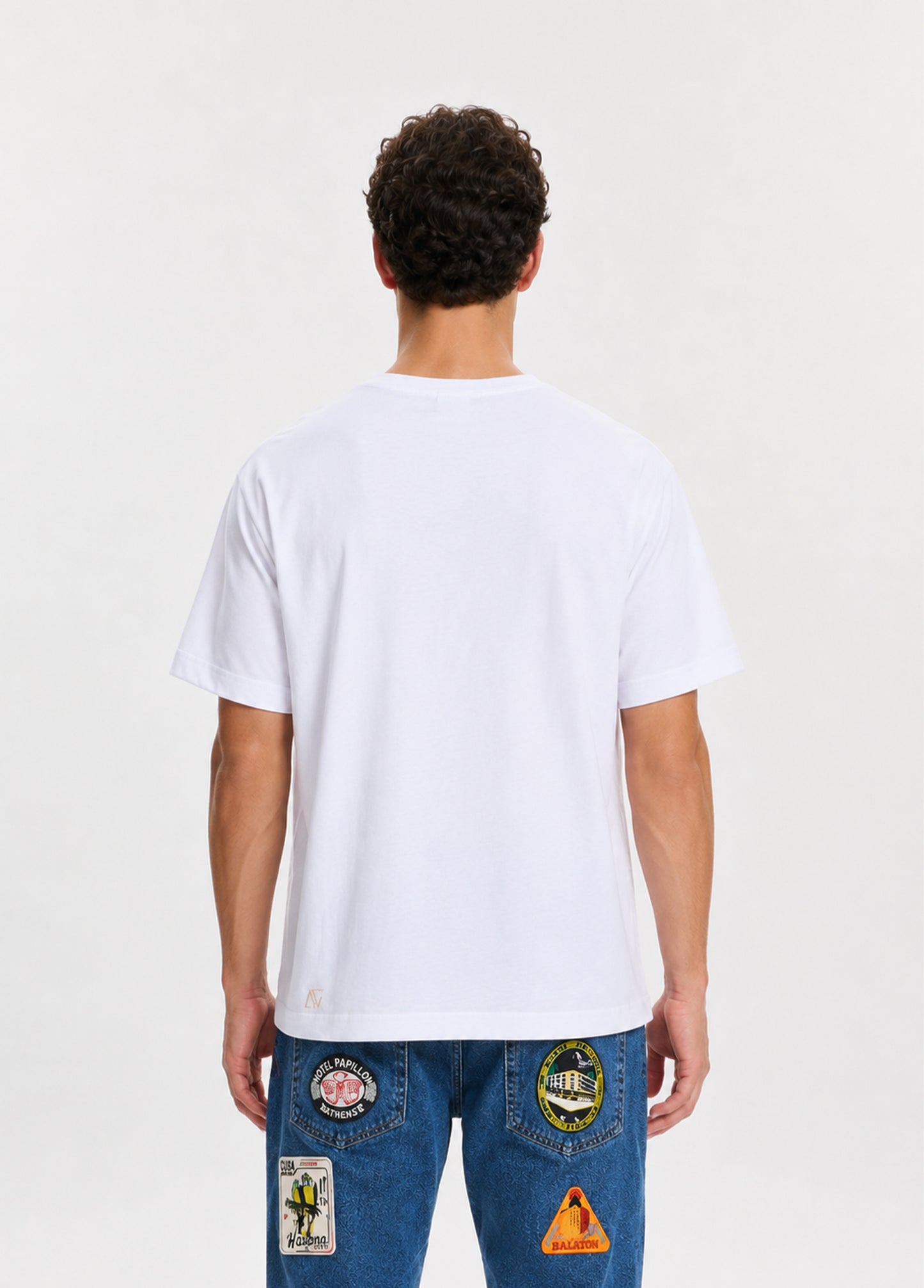 Record T-shirt-White