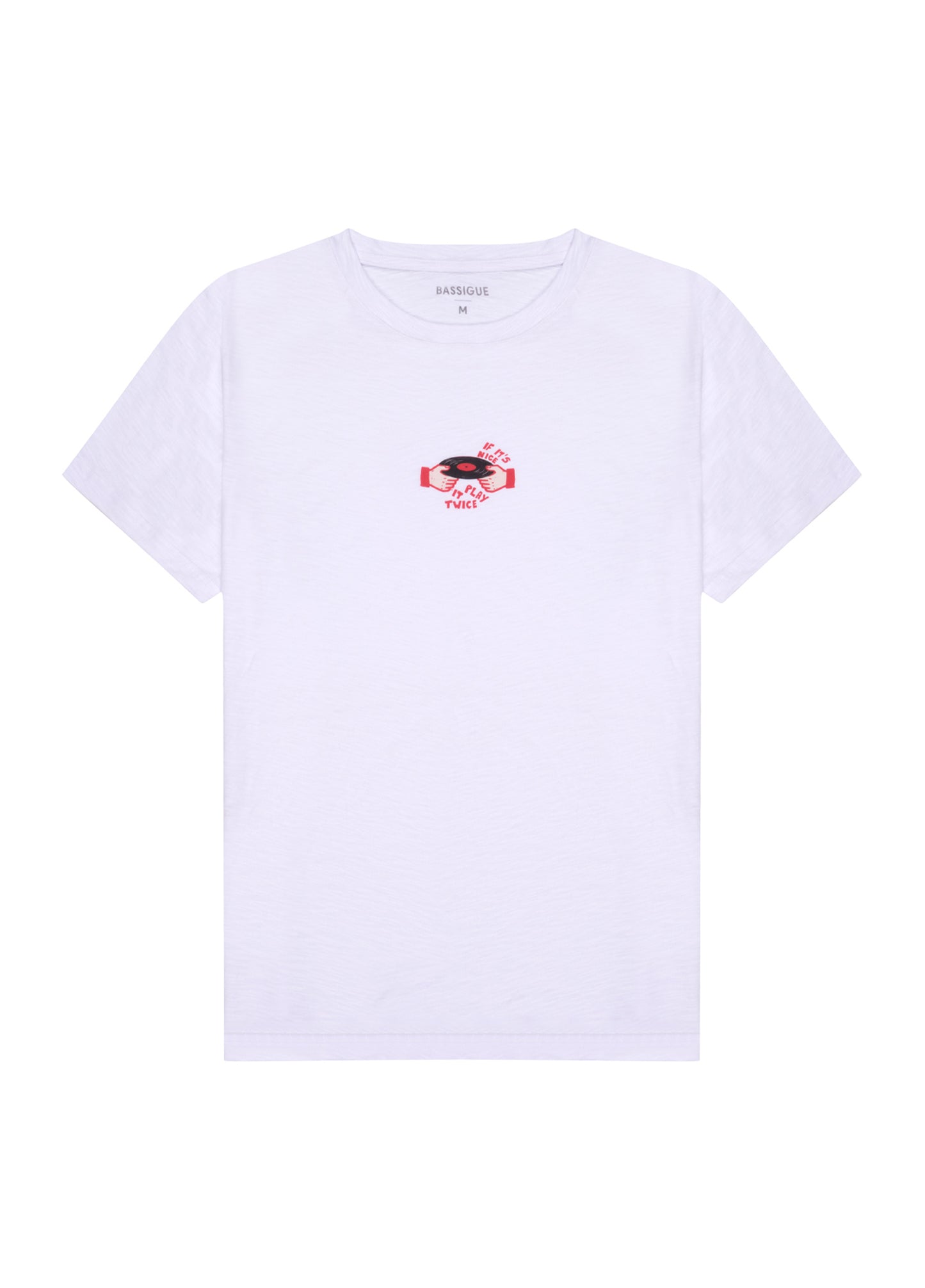 Beyaz Record T-Shirt