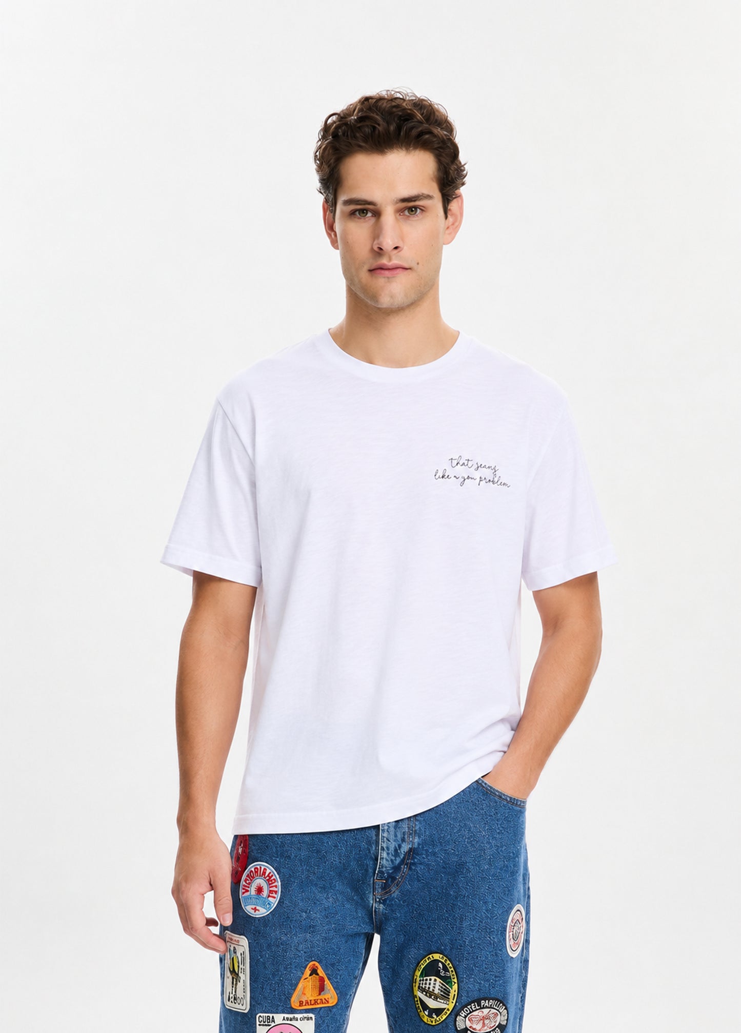 You Problem T-shirt- White