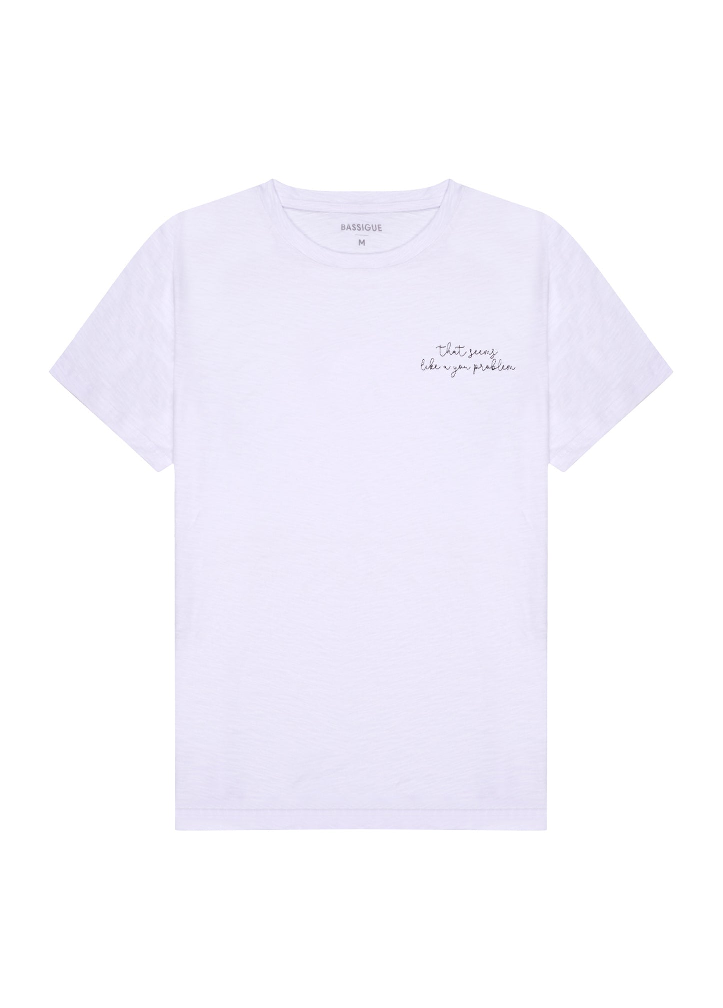 Beyaz You Problem T-Shirt