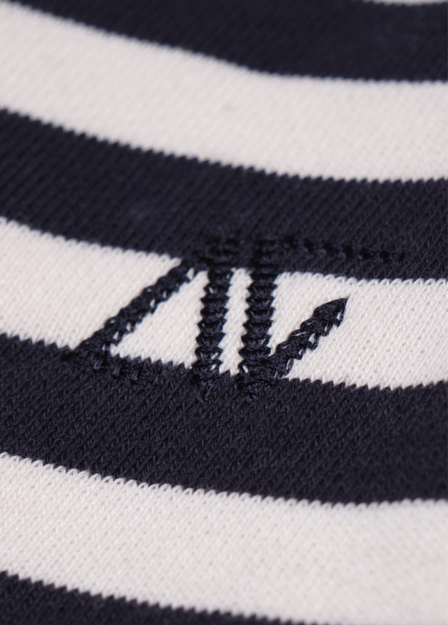 Navy Striped Boxer Waistband Shorts