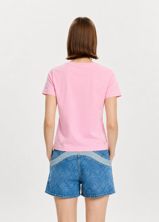 Pembe Padel Octopus T-Shirt