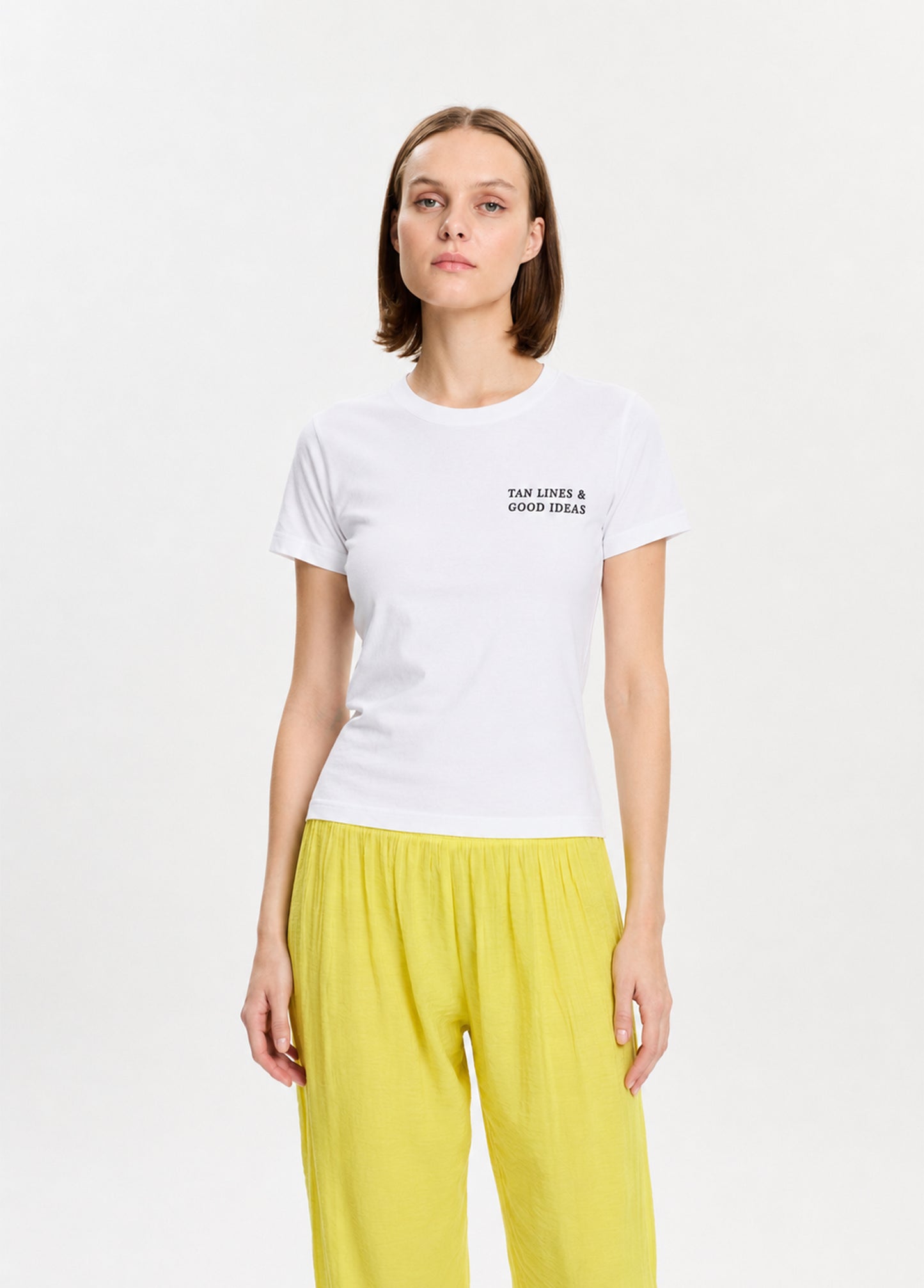 Beyaz Tan Lines T-Shirt