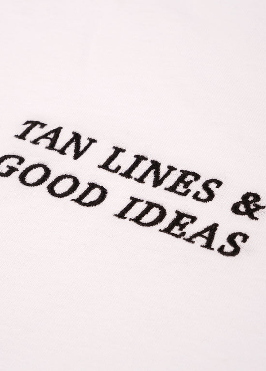 White Tan Lines T-Shirt