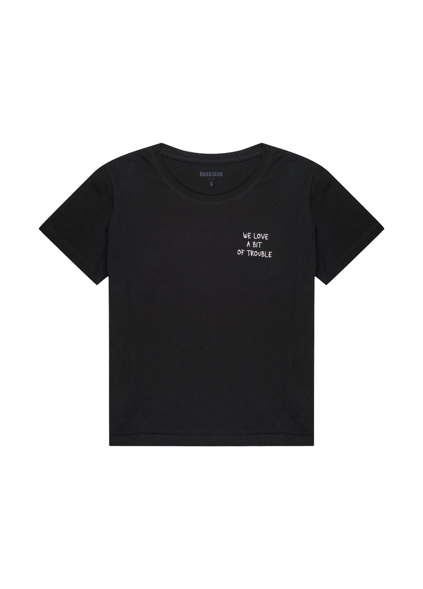 Siyah Trouble  T-Shirt