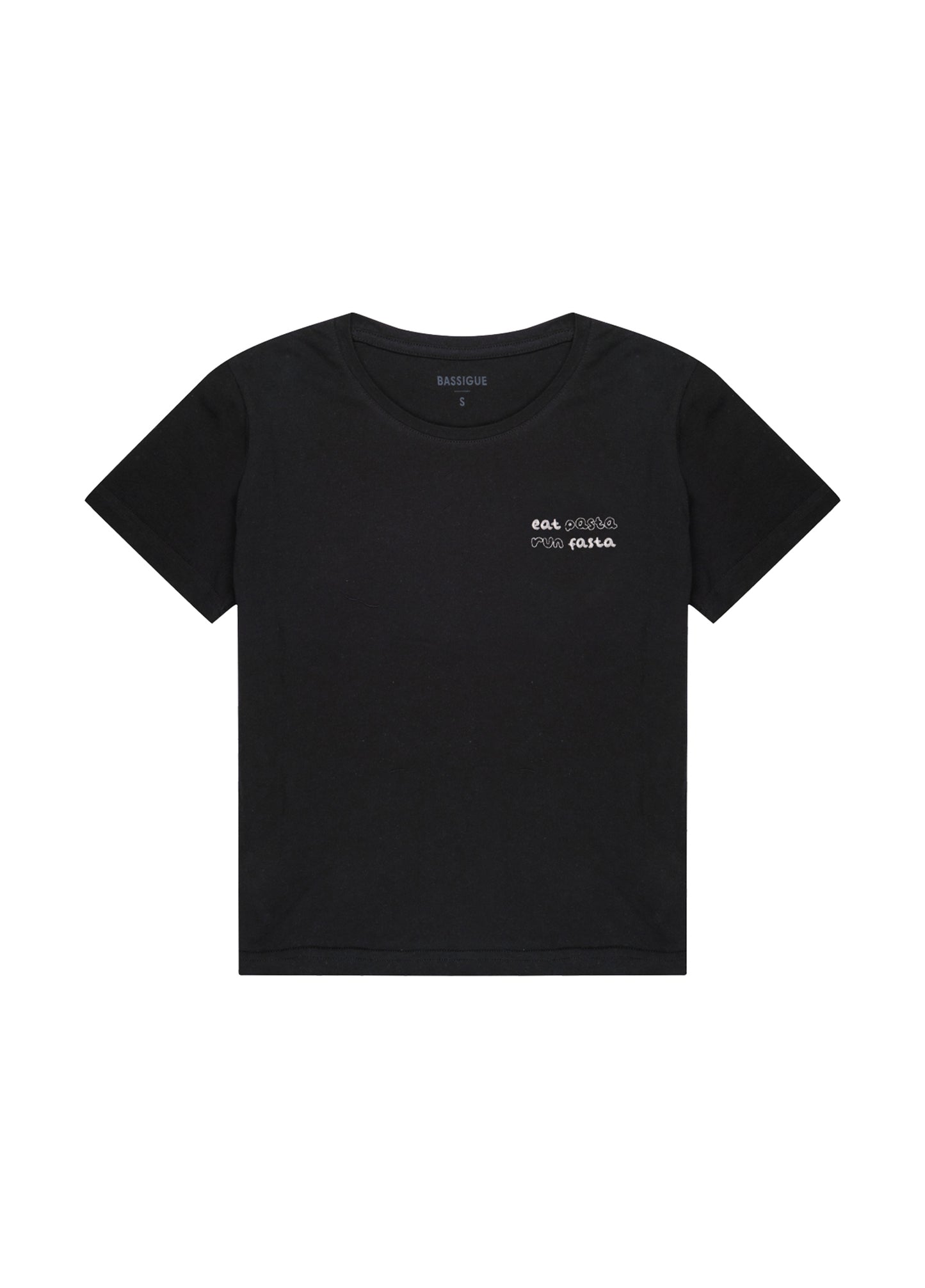 Siyah Eat Pasta T-Shirt