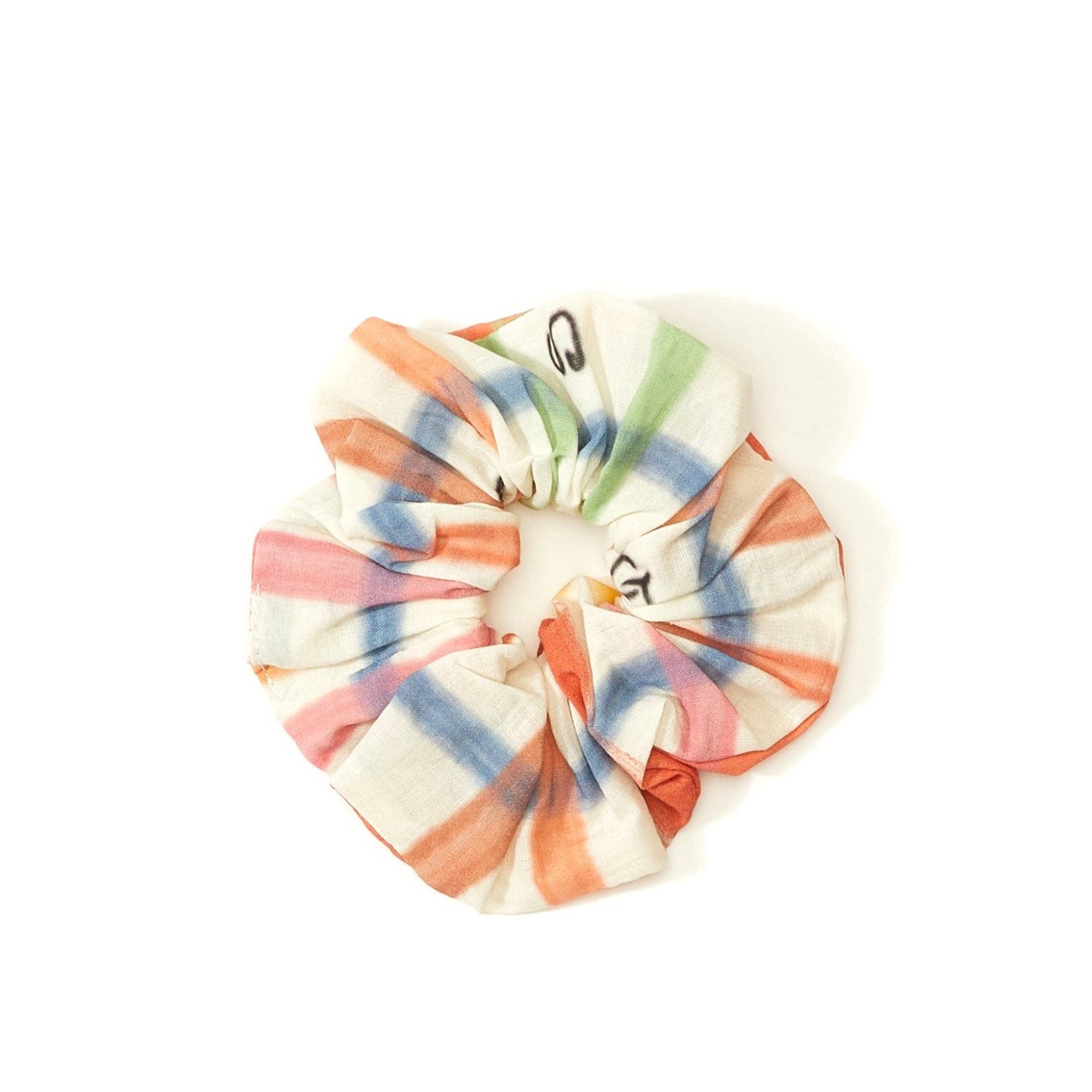 Square Print Scrunchie