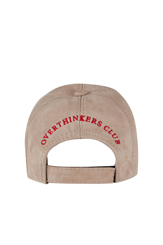 Overthinkers  Cap-Beige