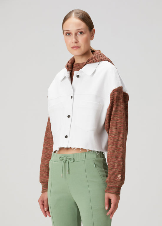 Denim Knit Jacket - Tenko