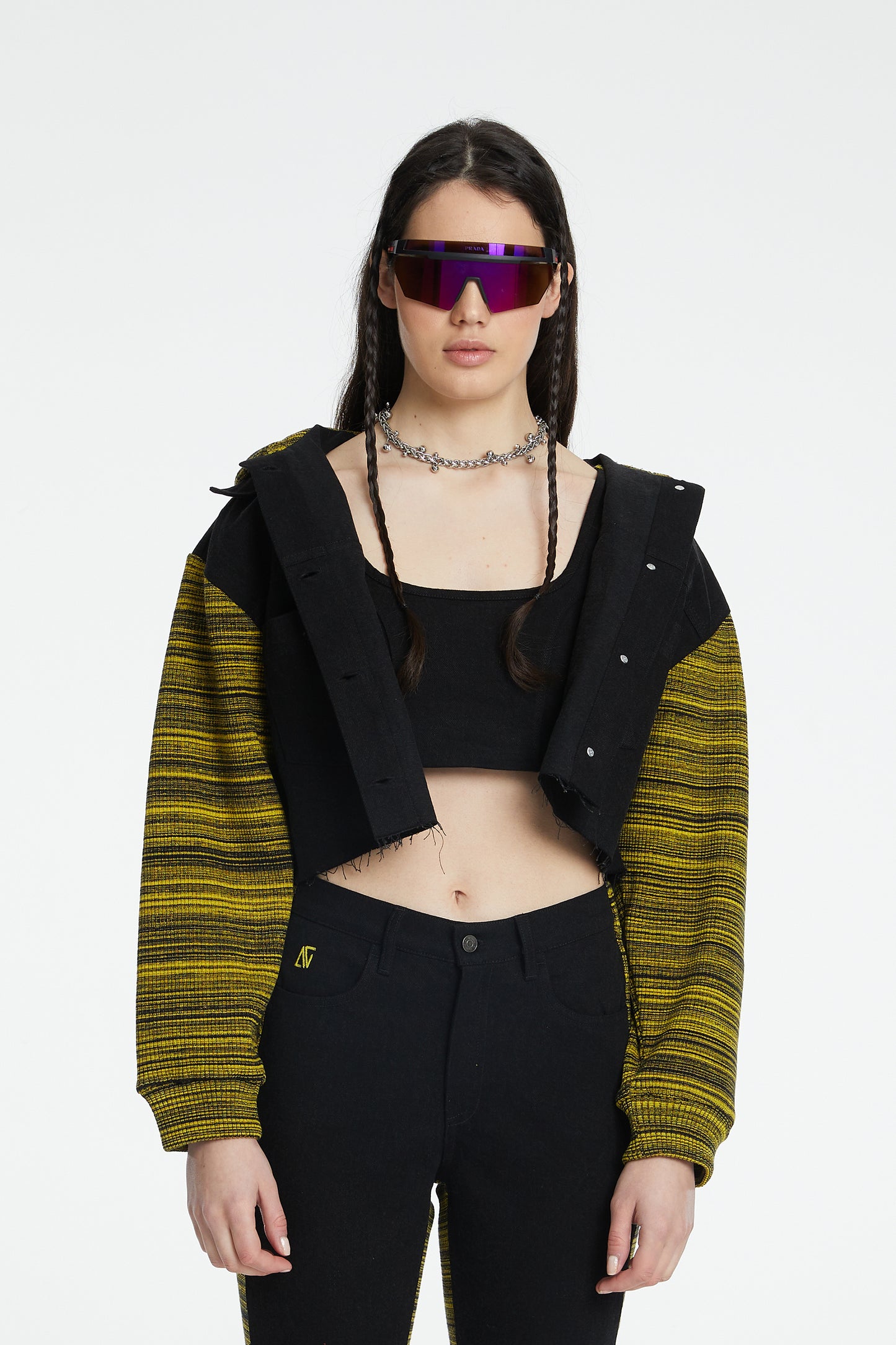 Denim Knit Jacket - Dalton