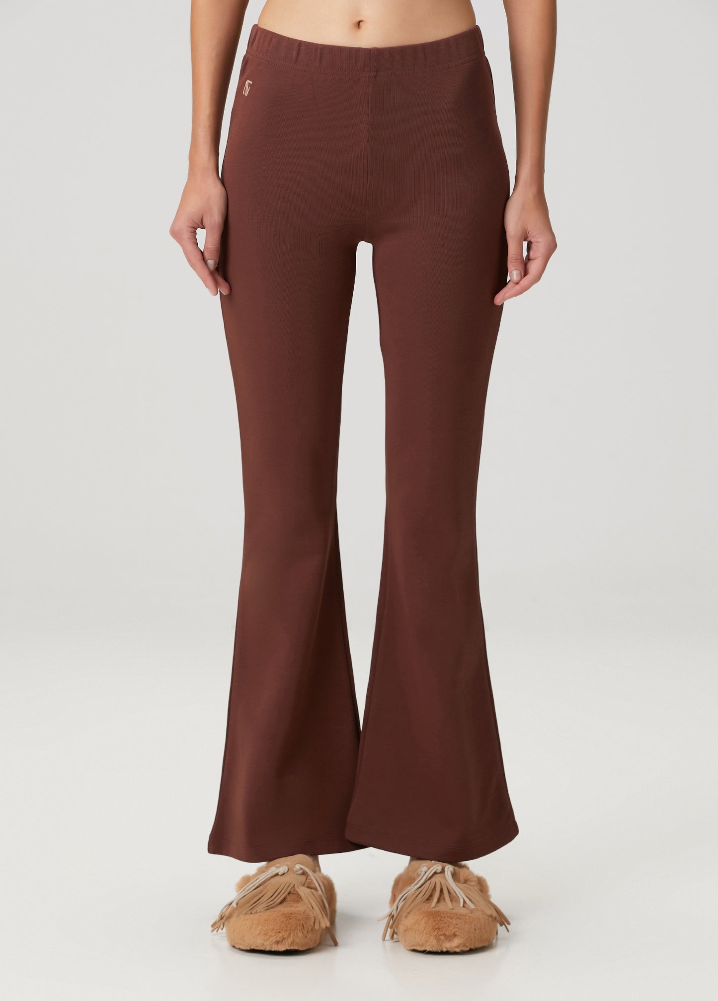 Flare Sweatpants - Brown Stone