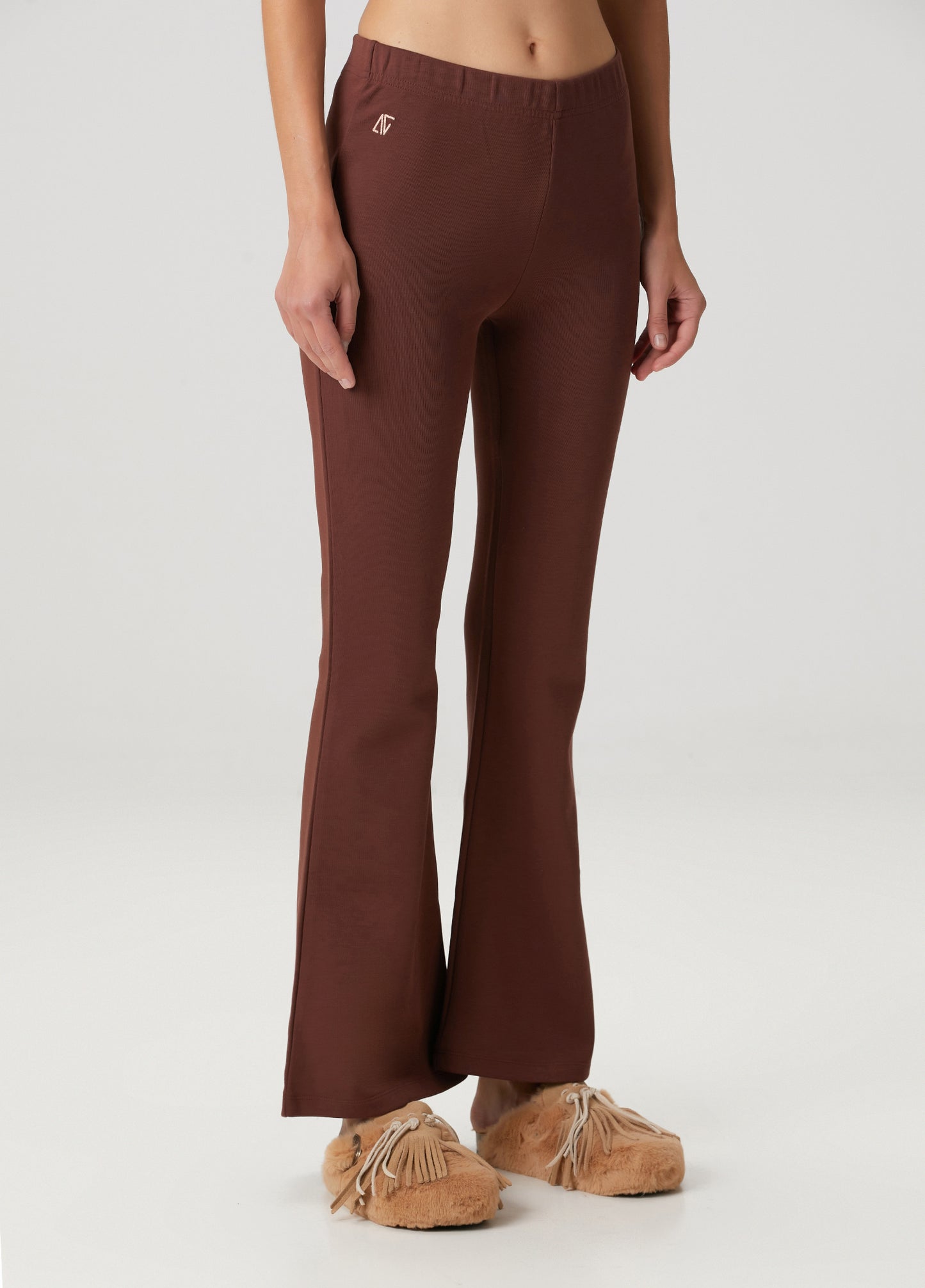 Flare Sweatpants - Brown Stone