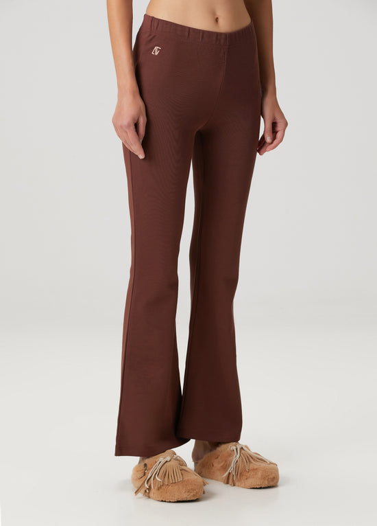 Flare Sweatpants - Brown Stone