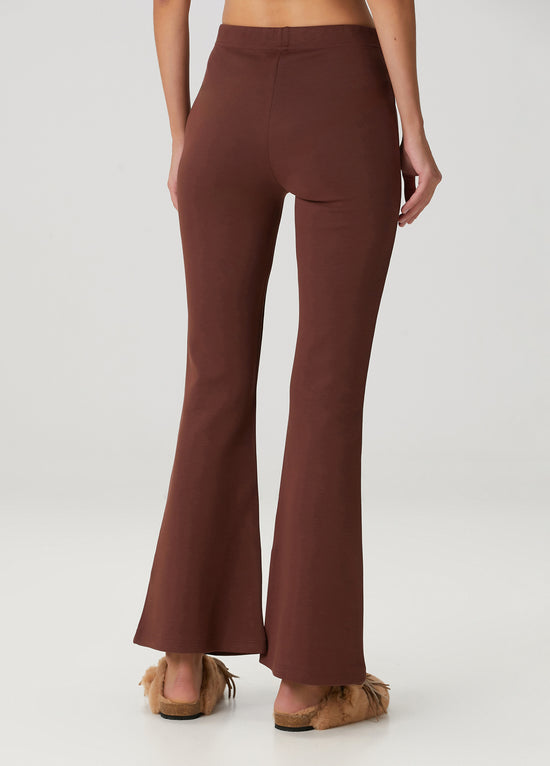 Flare Sweatpants - Brown Stone