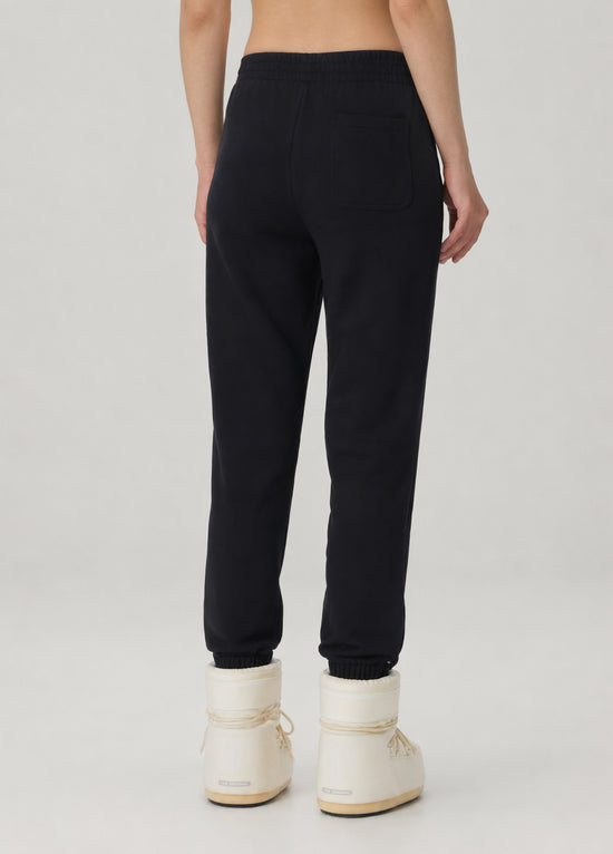 Vegan Deri Boyfriend Pantolon - Siyah
