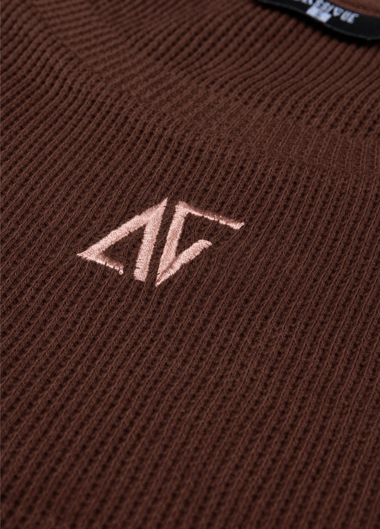 Waffle T-shirt - Brown Stone