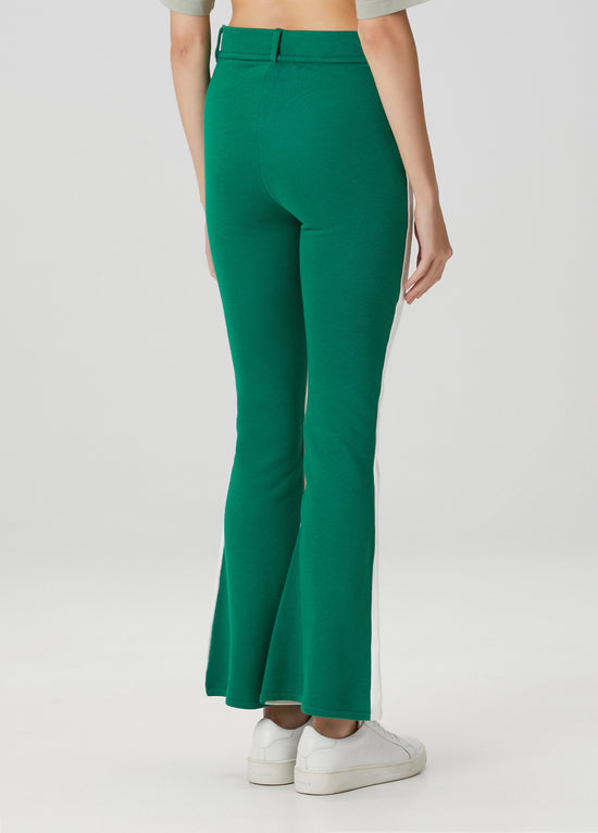 Flare Jean Sweatpants - Verdant White