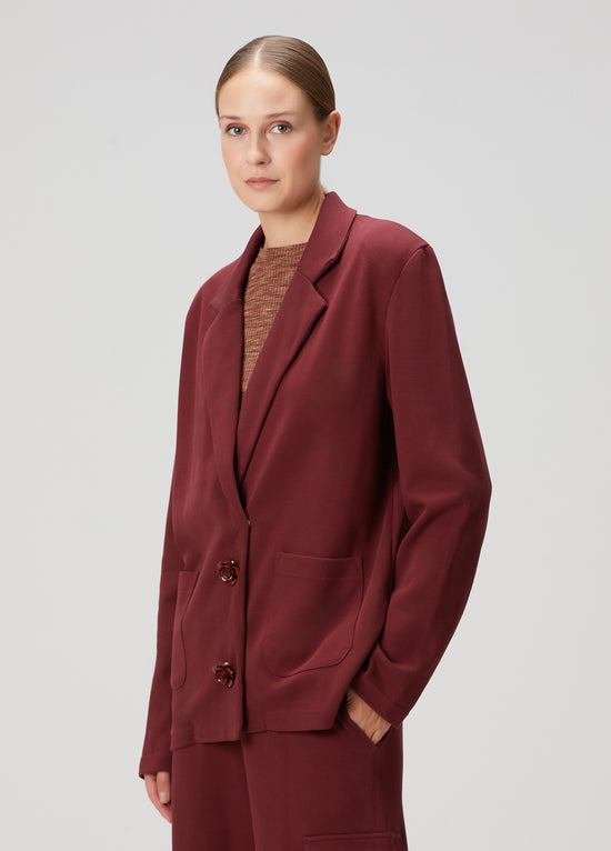 Daisy Blazer - Tawny Port