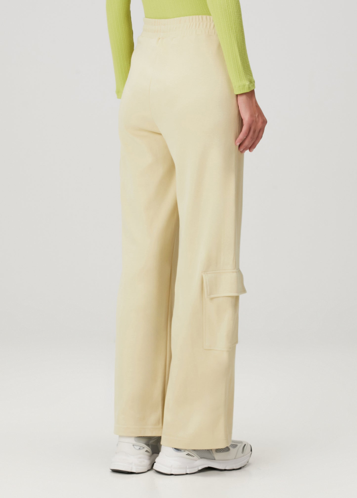 Daisy Cargo Sweatpants - Green Haze