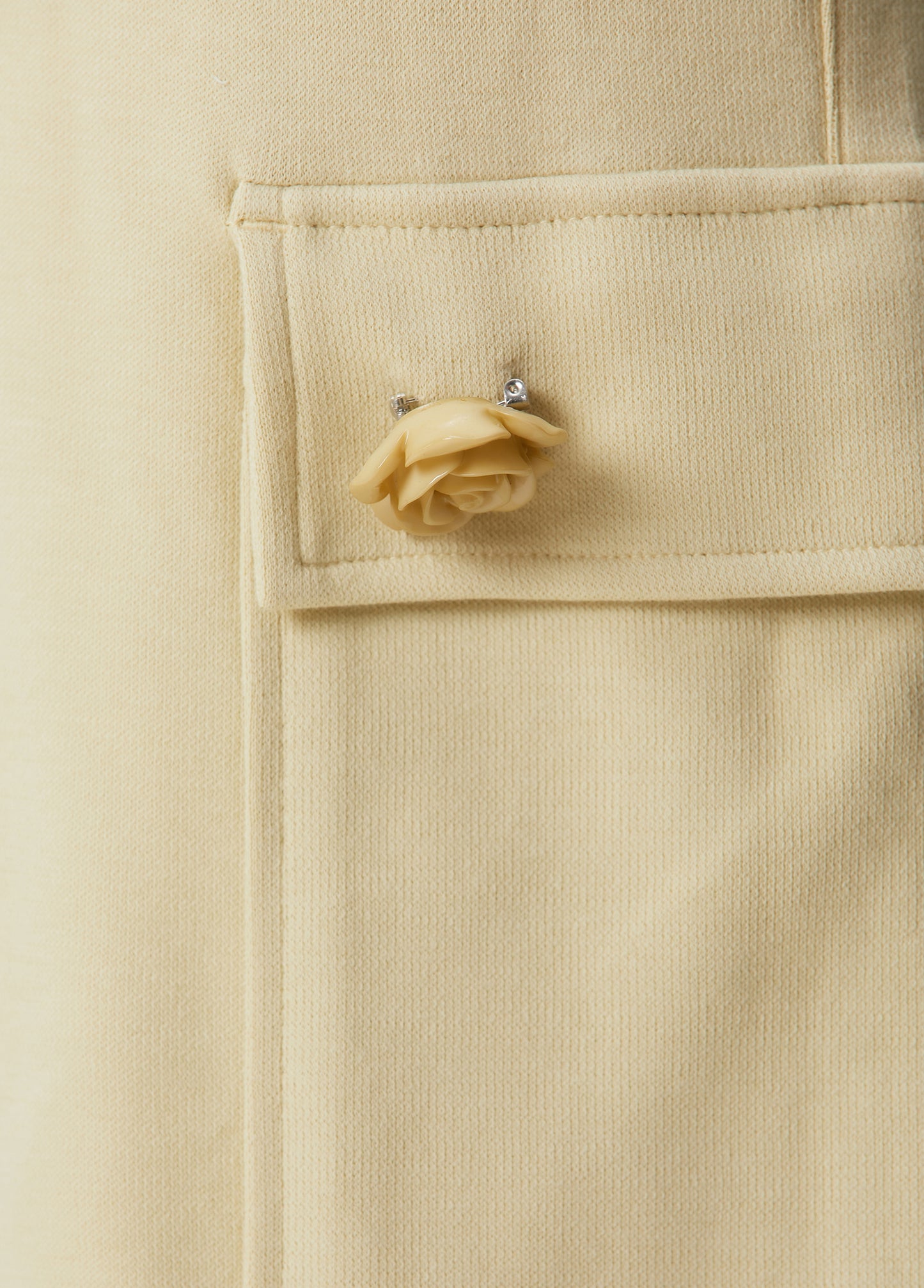 Daisy Cargo Sweatpants - Green Haze