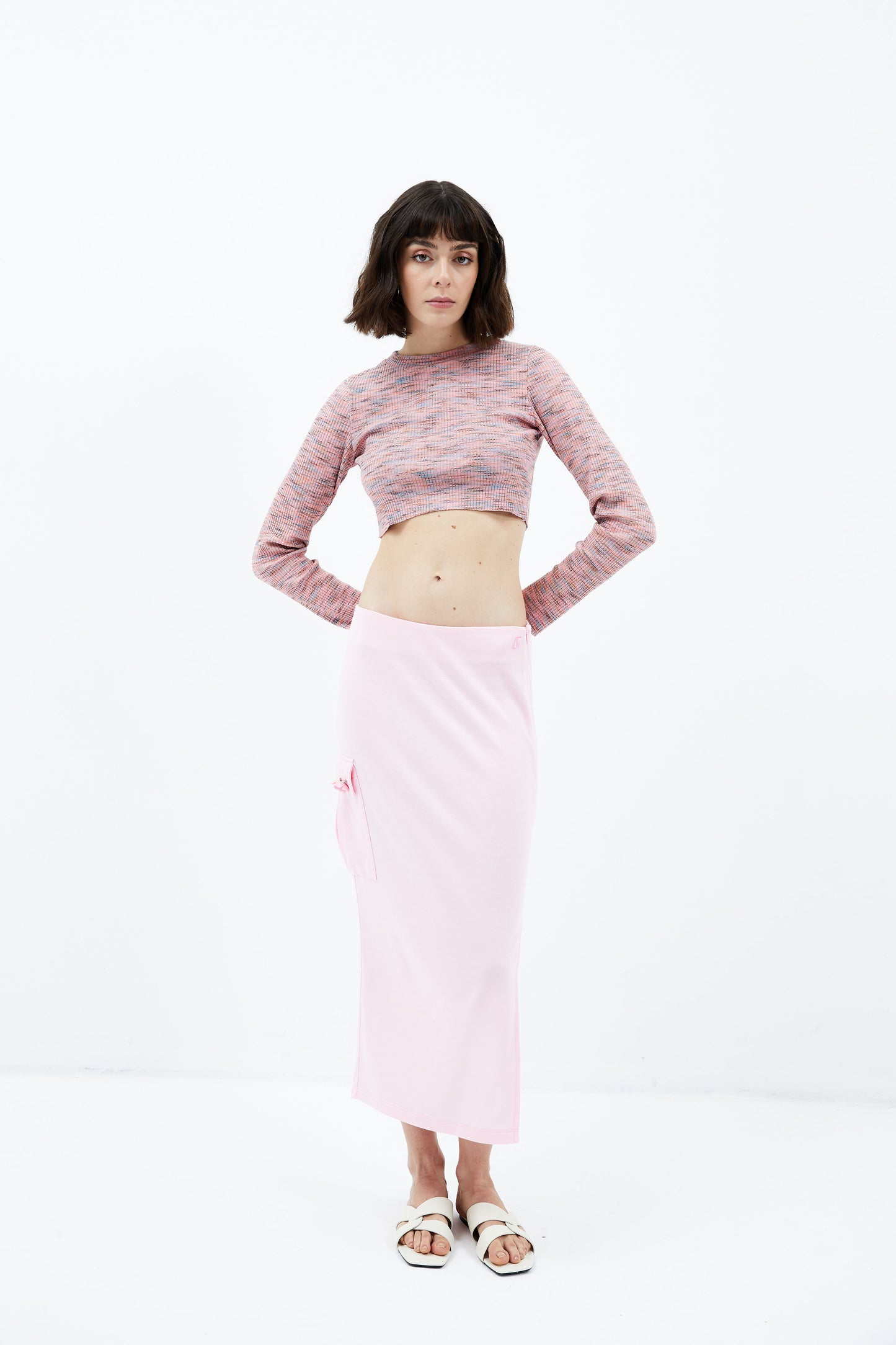 Orchid Uzun Etek - Açık Pembe