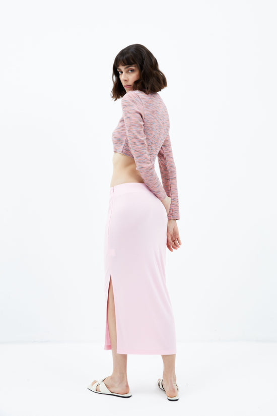Orchid Uzun Etek - Açık Pembe