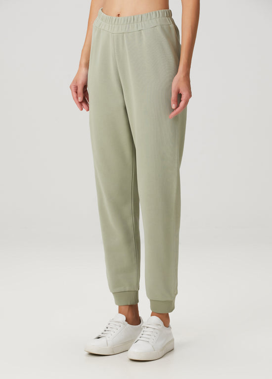 Iris Oversize Sweatpants - Sea Grass