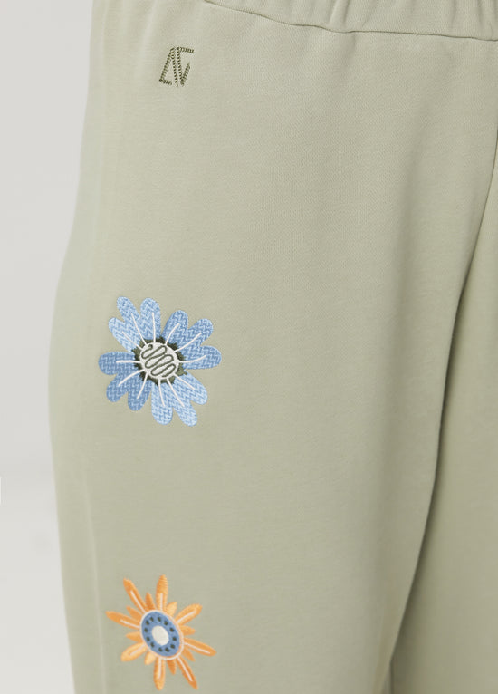 Iris Oversize Sweatpants - Sea Grass