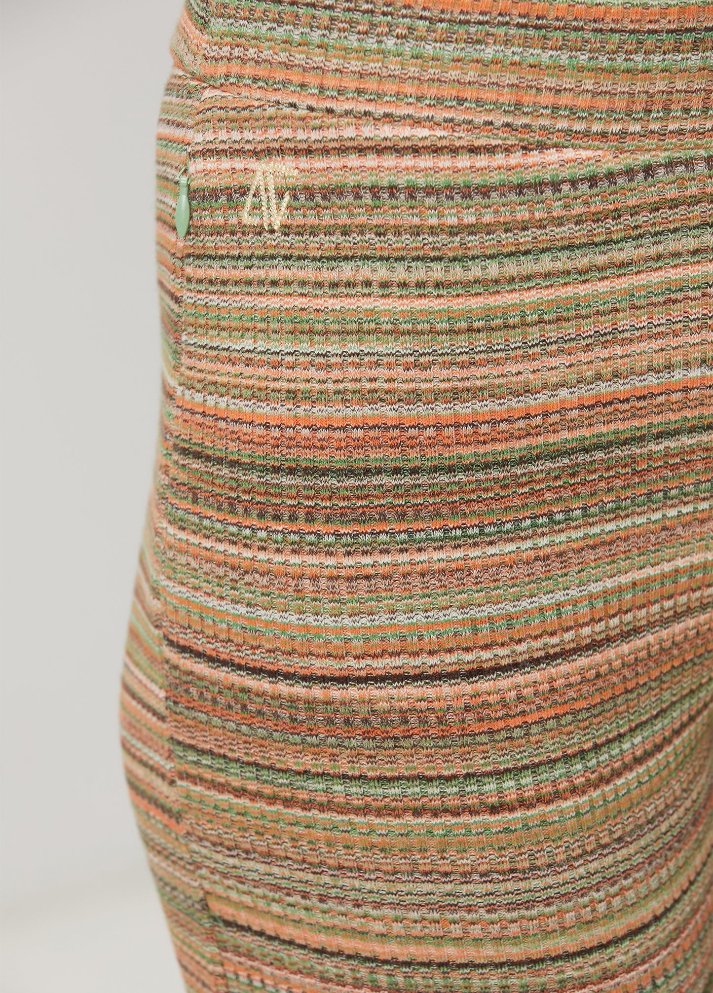 Knit Flare Sweatpants - Margarita