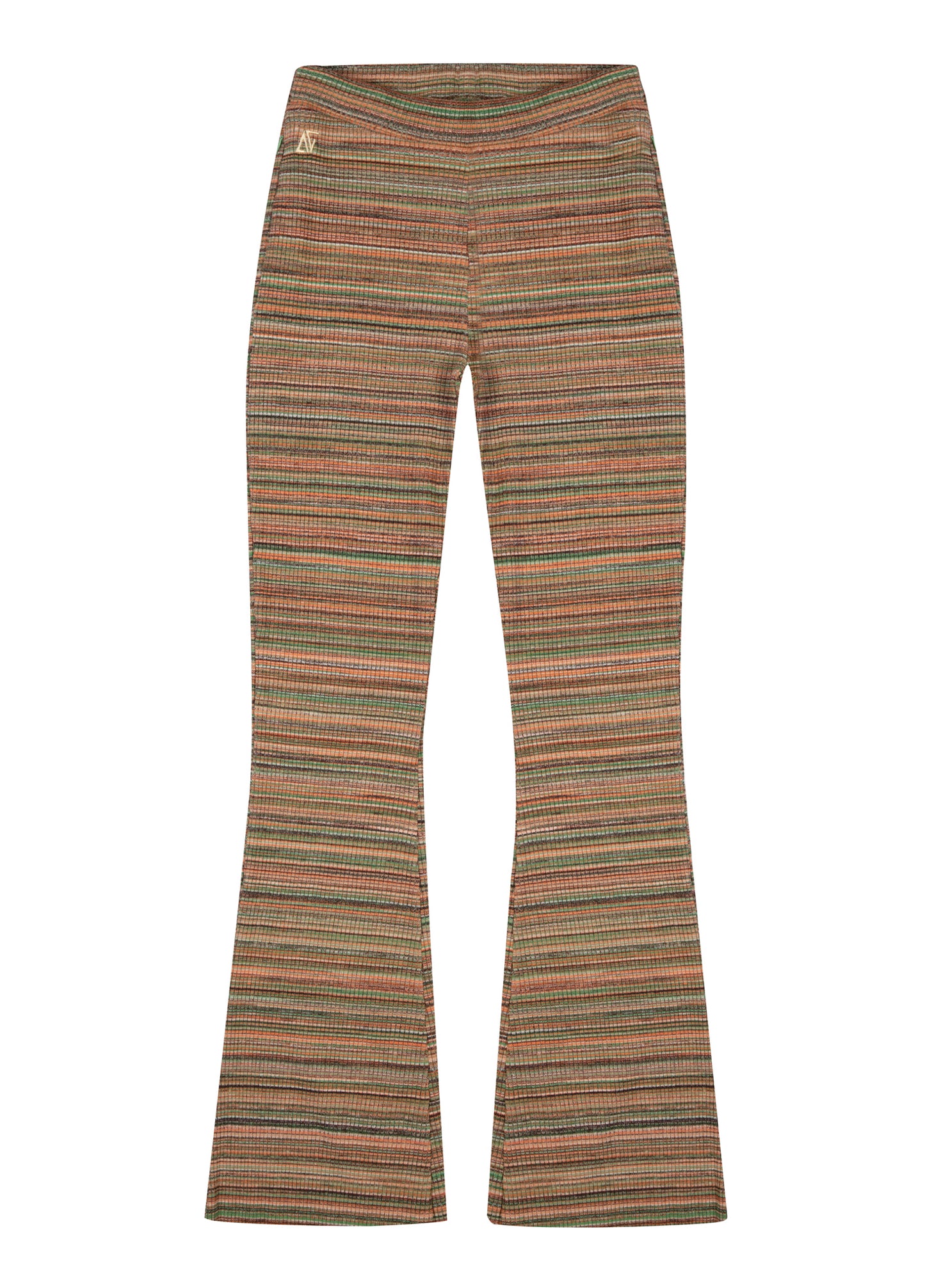 Knit Flare Sweatpants - Margarita