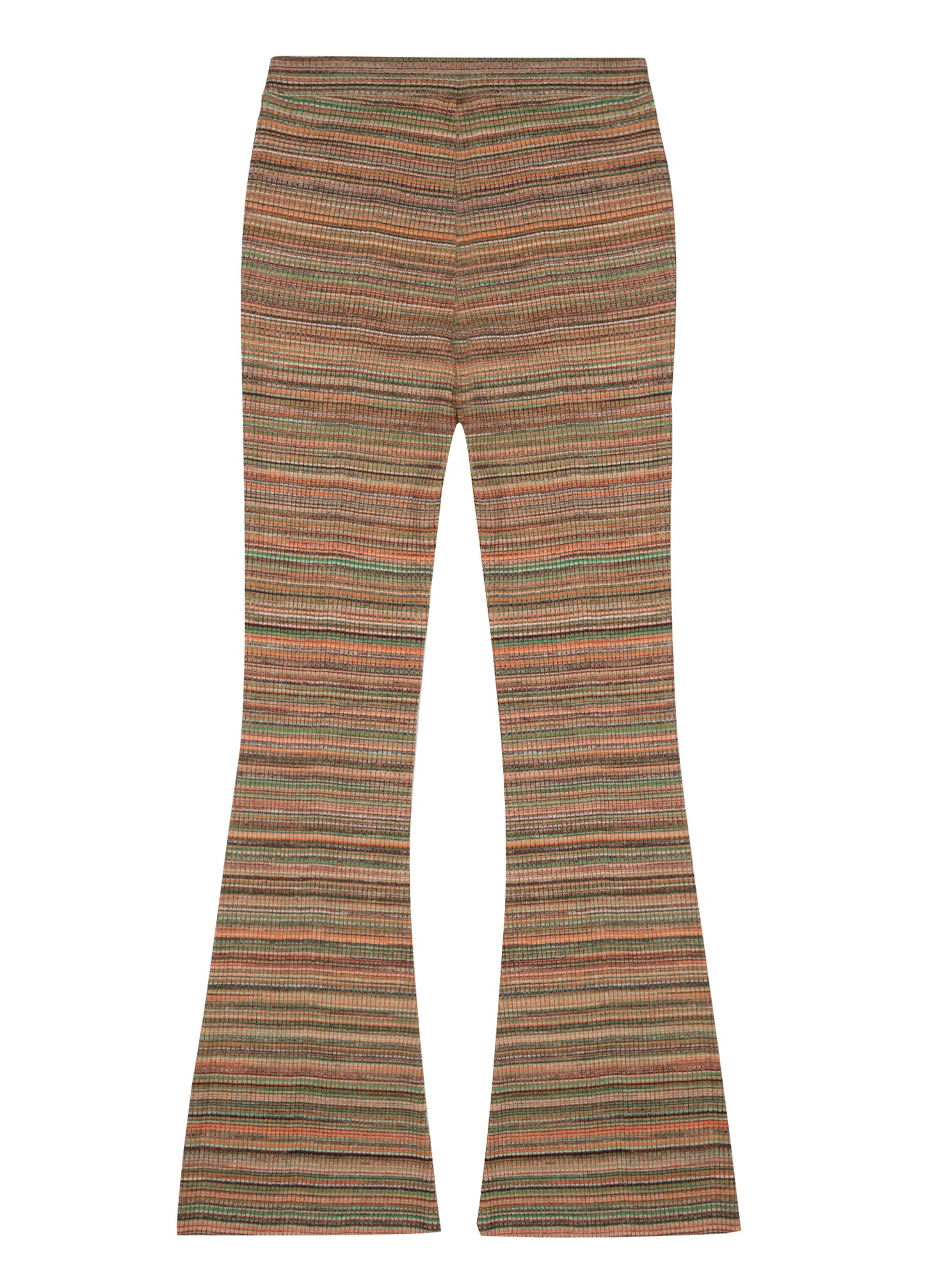 Knit Flare Sweatpants - Margarita