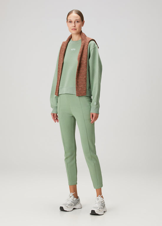 Cotton Crewneck Sweatshirt - Jade