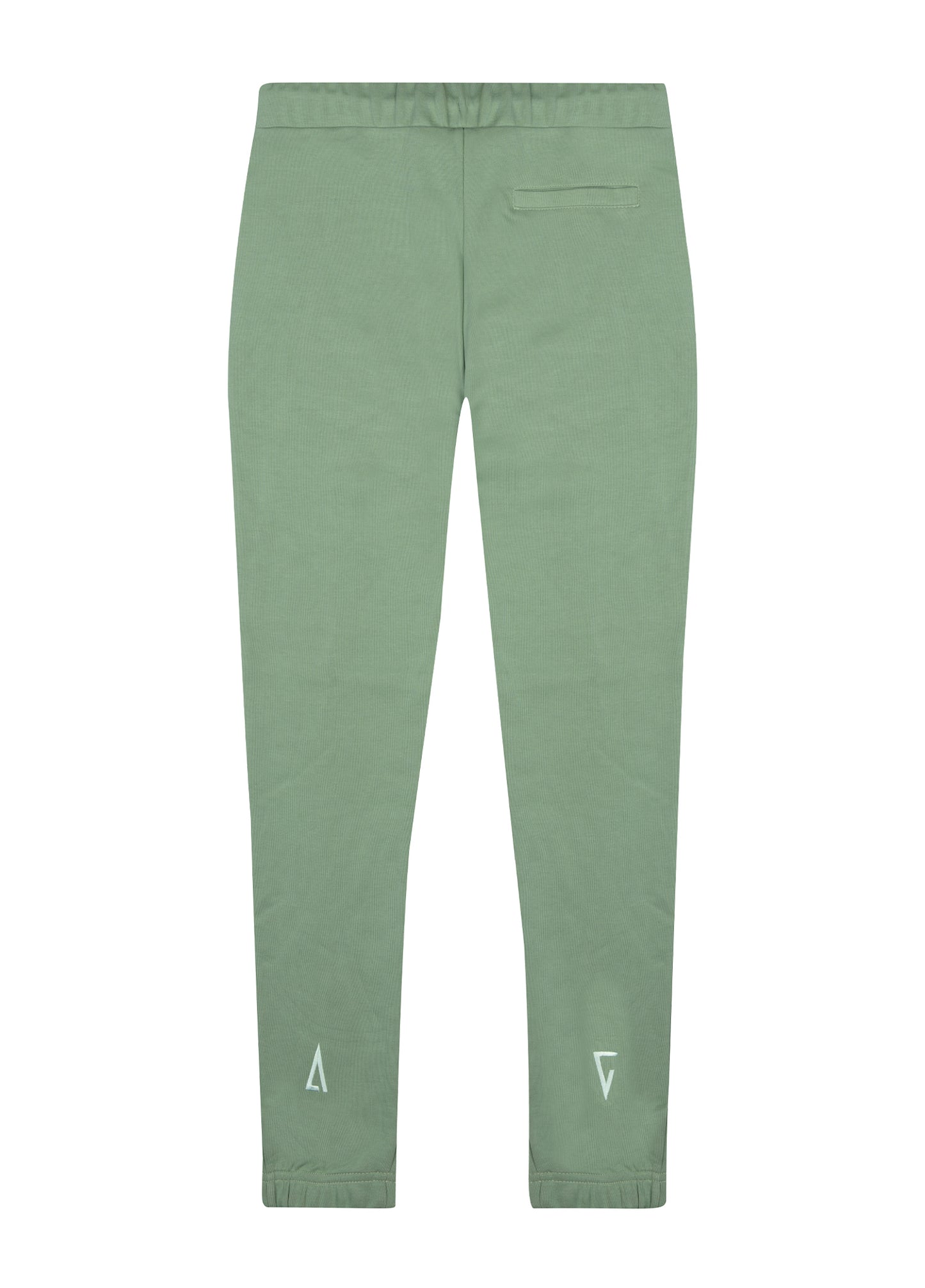 Cotton Skinny Sweatpants - Green