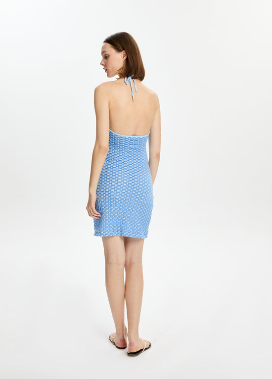 Halter Neck Mini Dress