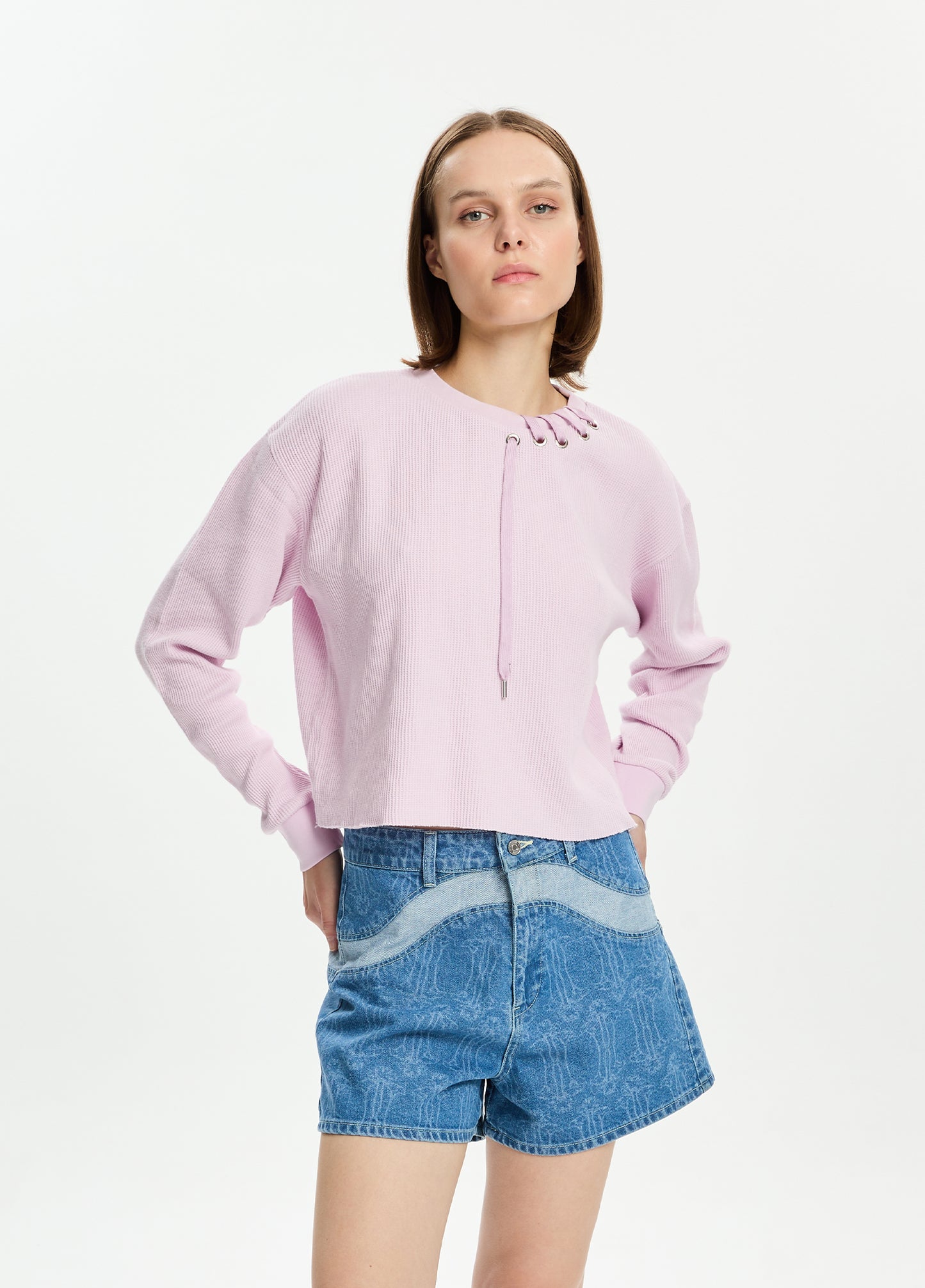 Waffle Sweatshirt