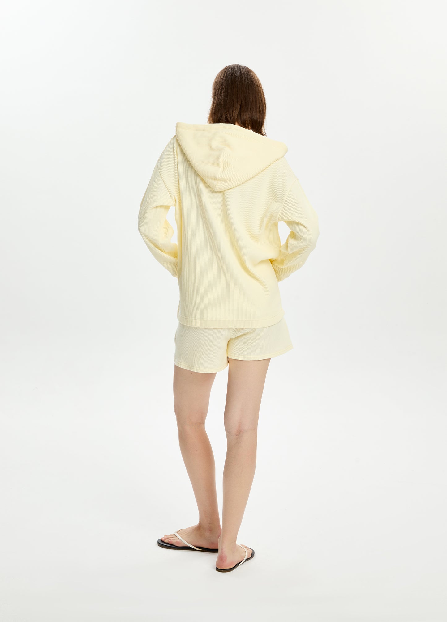 Waffle Zipper Sweathirt