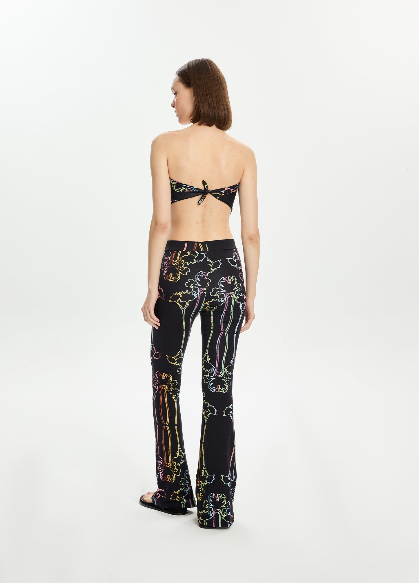 Printed Flare Leggings