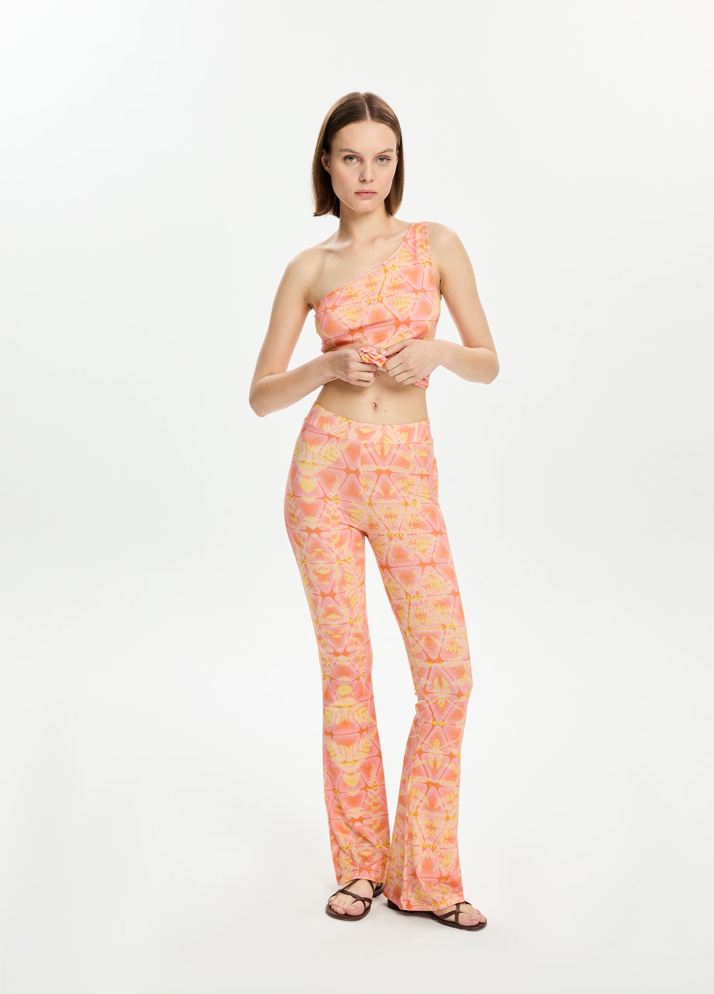 Printed Flare Leggings