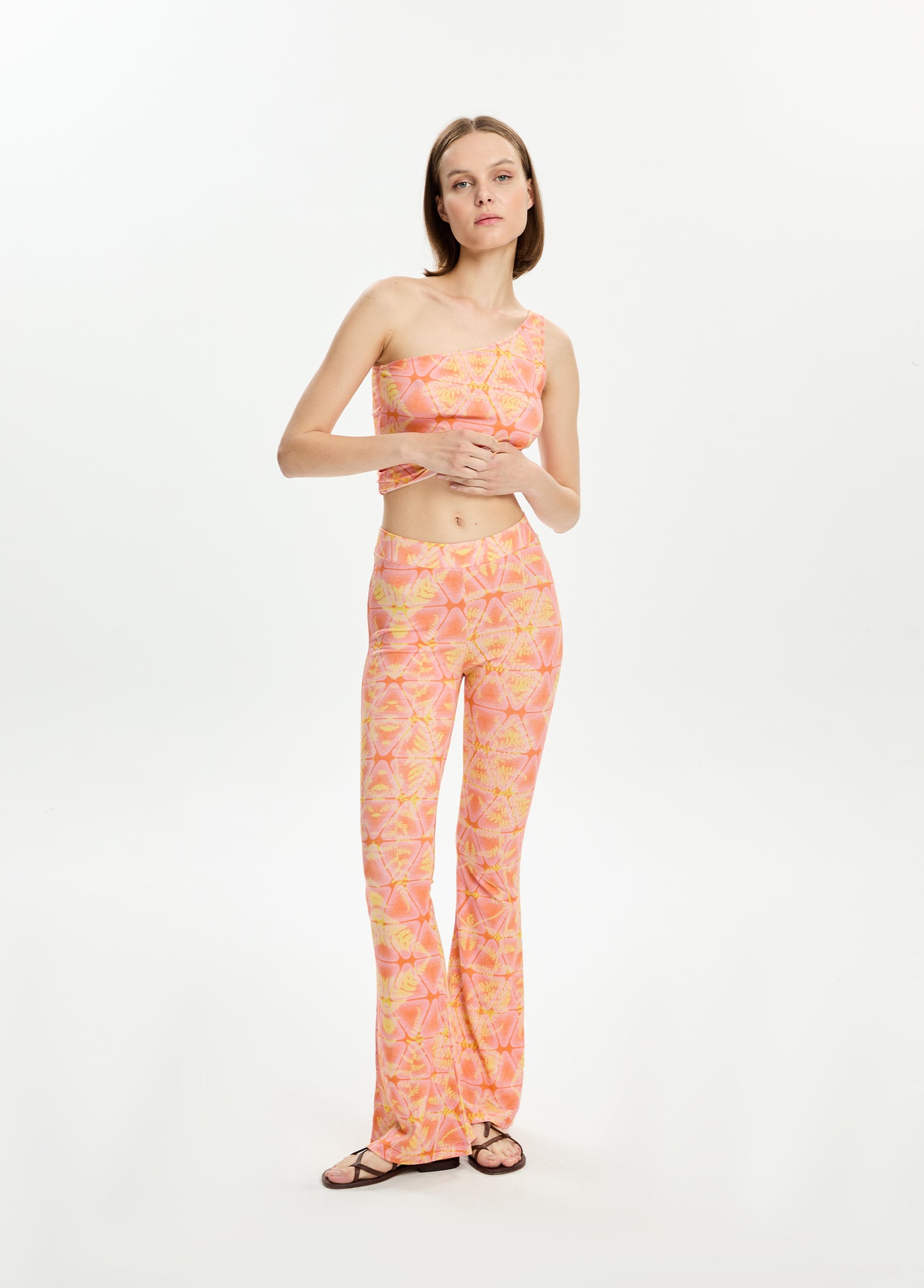 Printed Flare Leggings