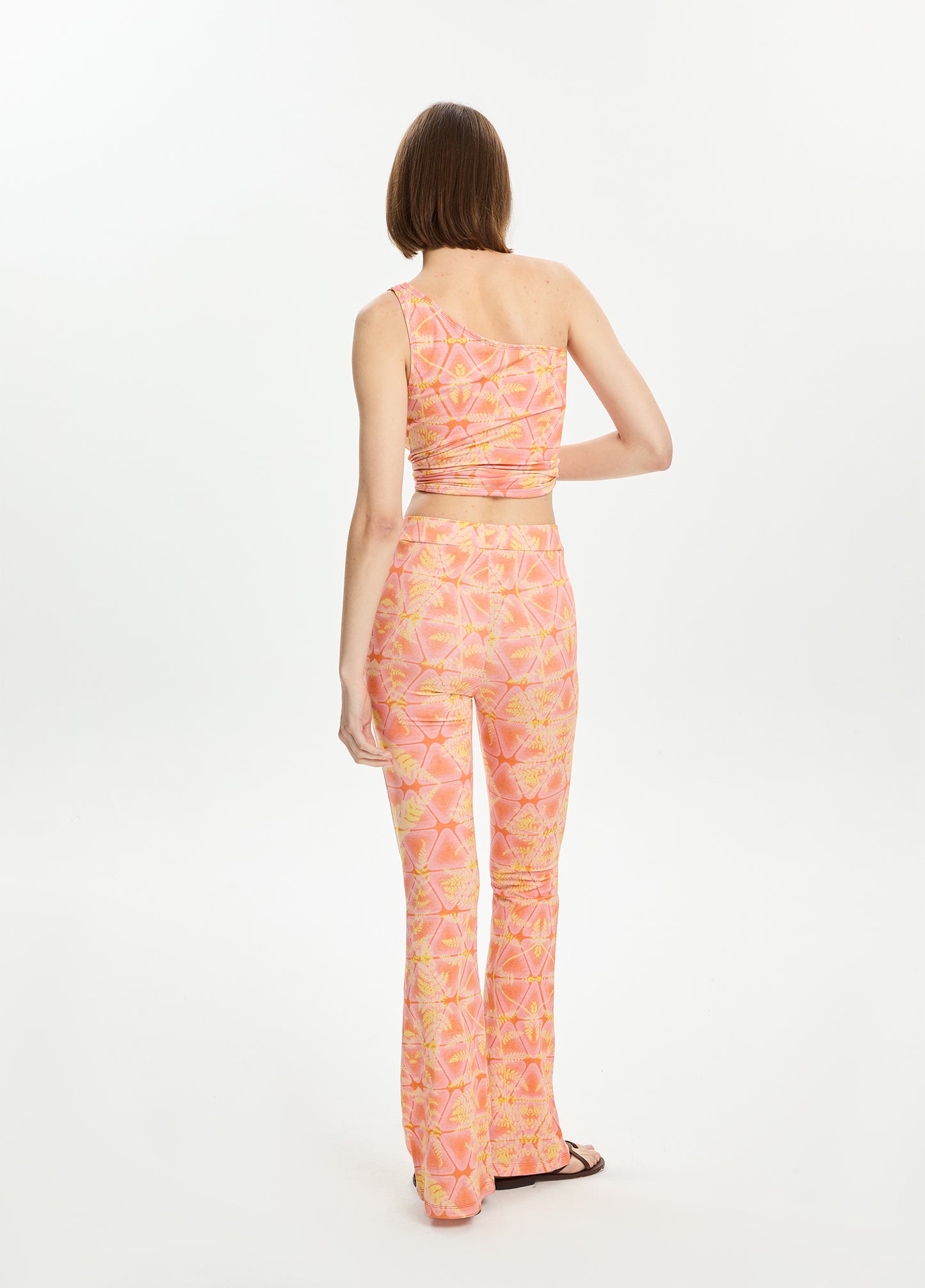 Printed Flare Leggings