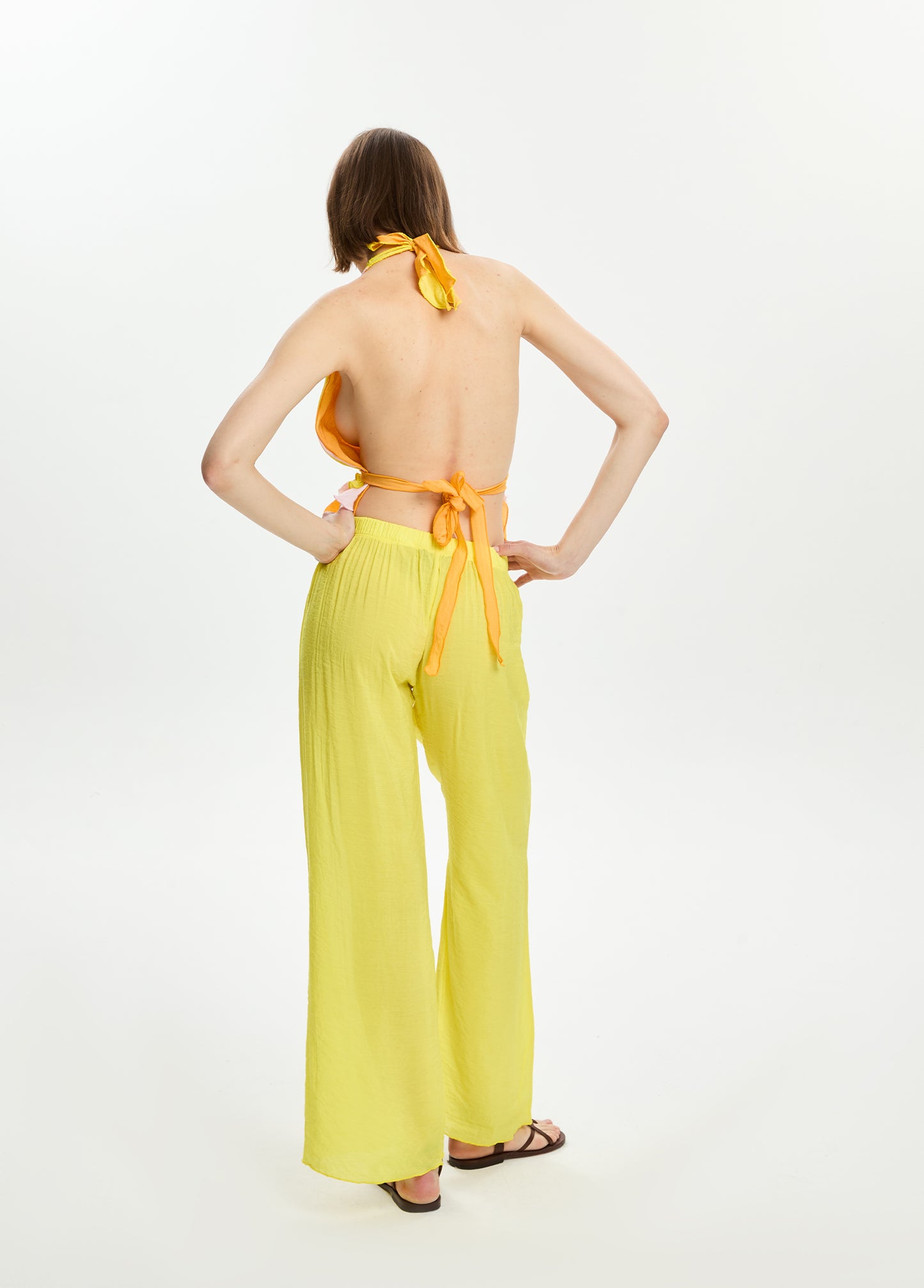 Straight Leg Light-Weight Pants