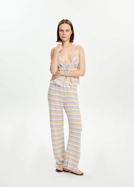 Knit Straight Cut Pants