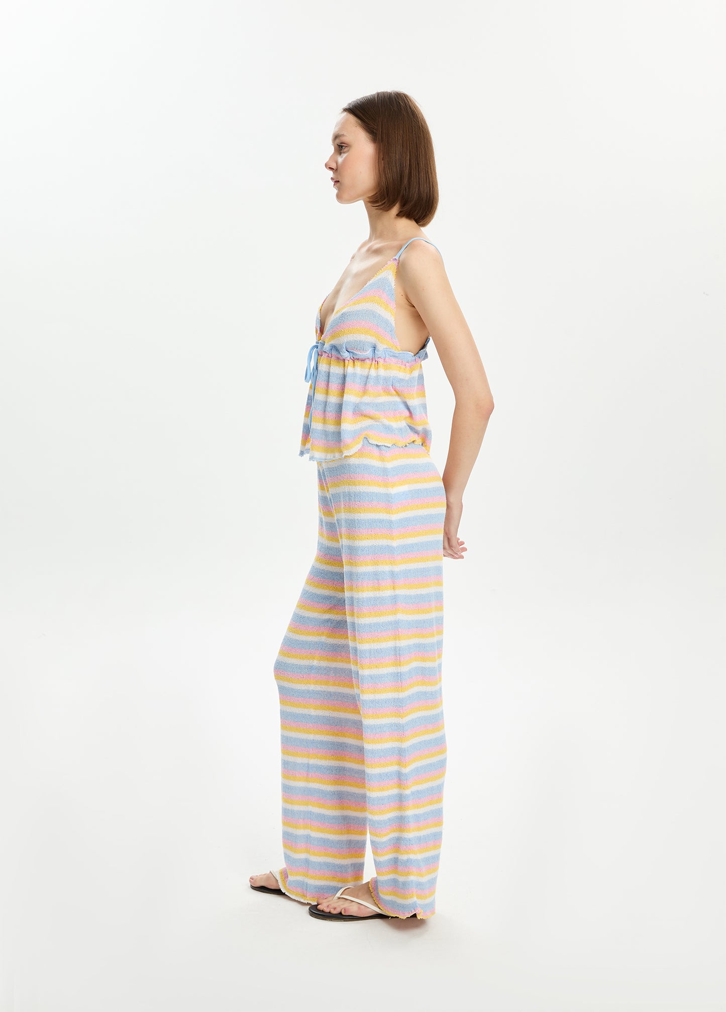 Knit Straight Cut Pants