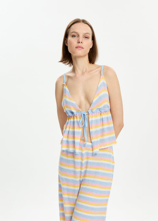 Tie-Front Top