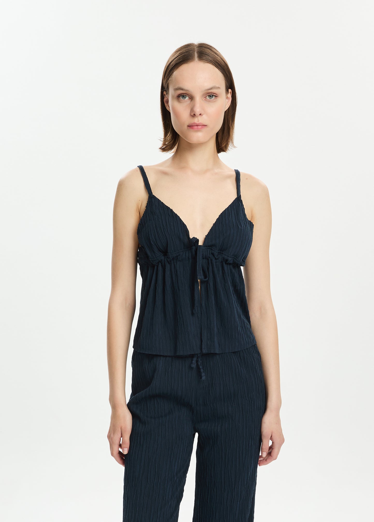 Tie-Front Top