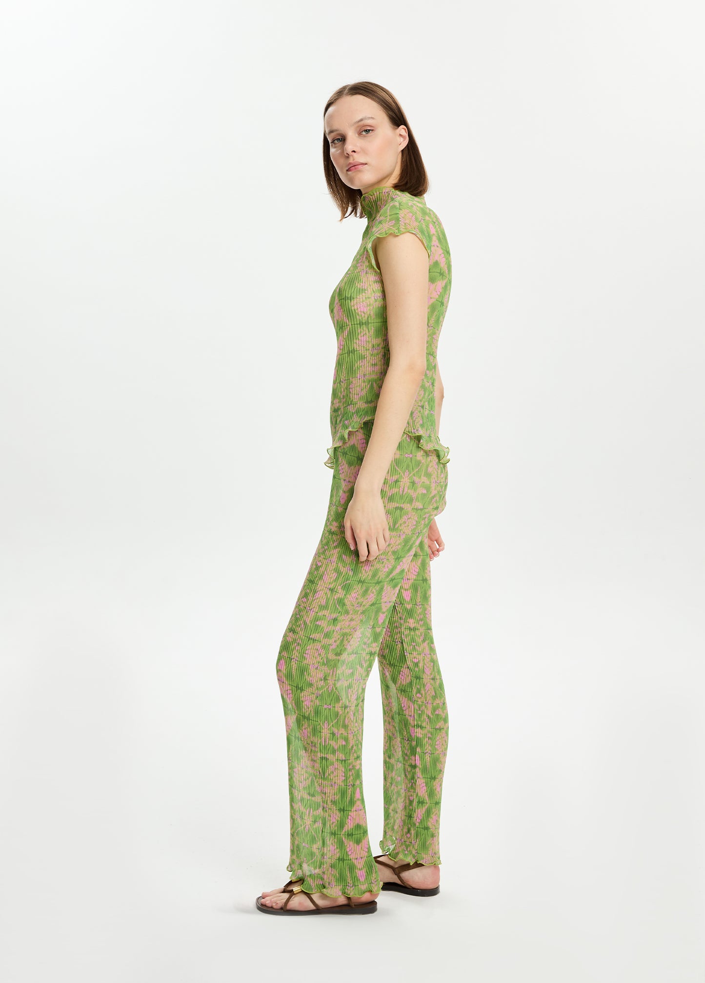 Green Botanic Print 