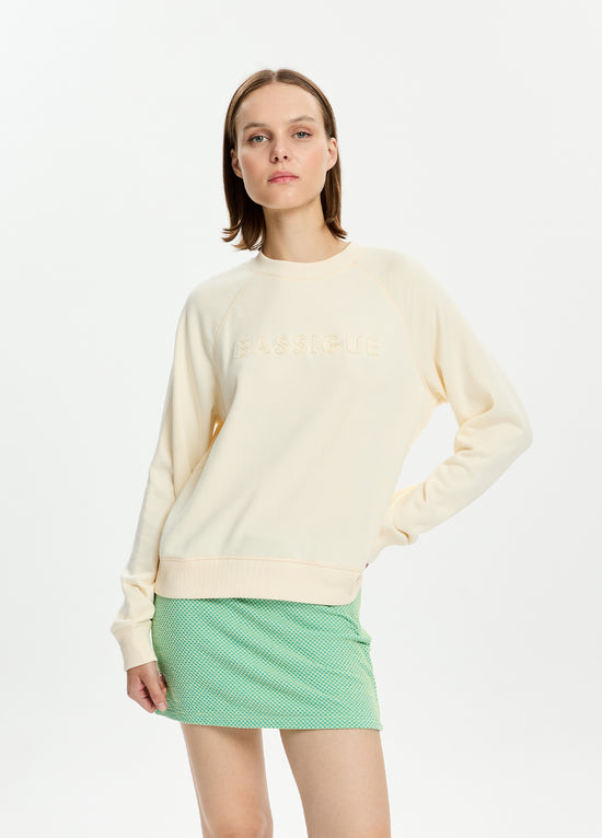 Crewneck Sweathirt w/ Logo Patch
