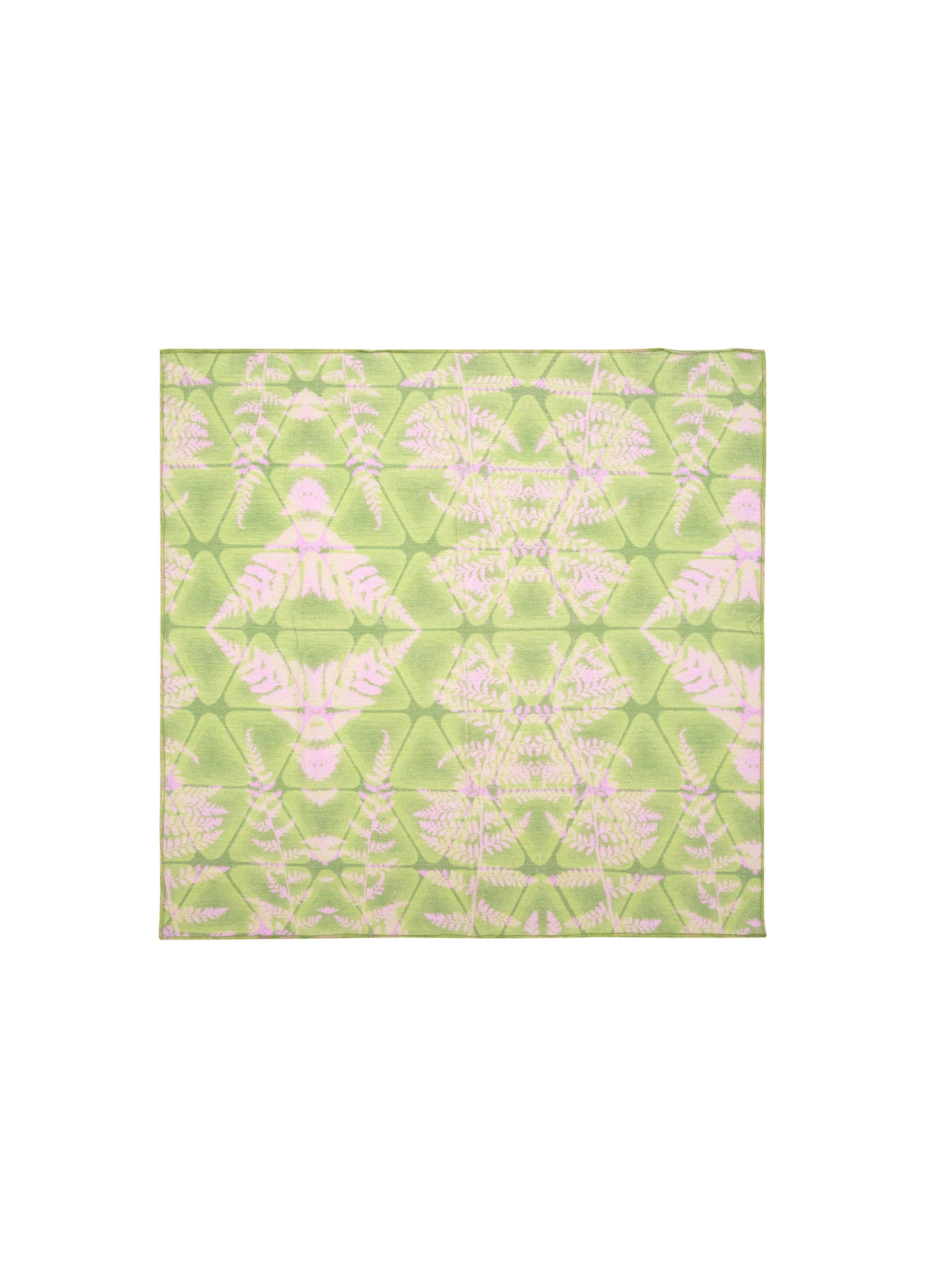 Pleated Printed Bandana