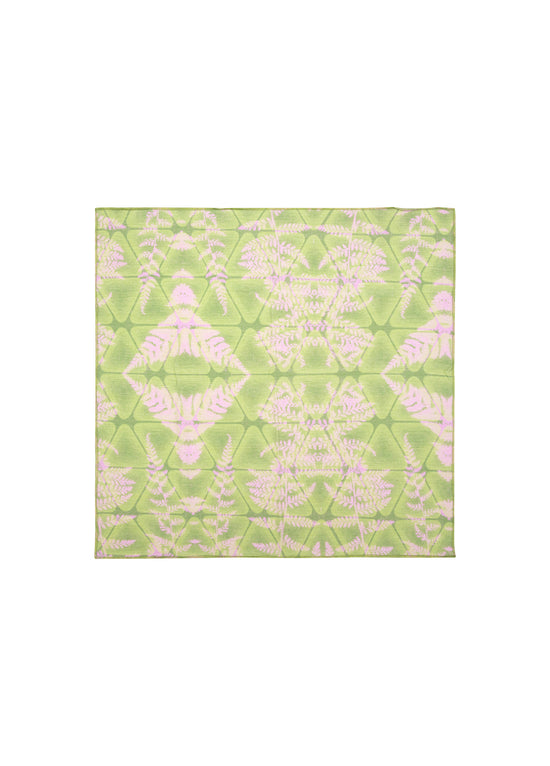 Pleated Printed Bandana